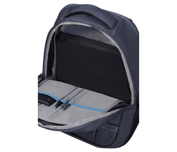 AMERICAN TOURISTER Plecak na laptopa 15.6 cali Streethero granatowy melanż 218516 - 1144023 - zdjęcie 4